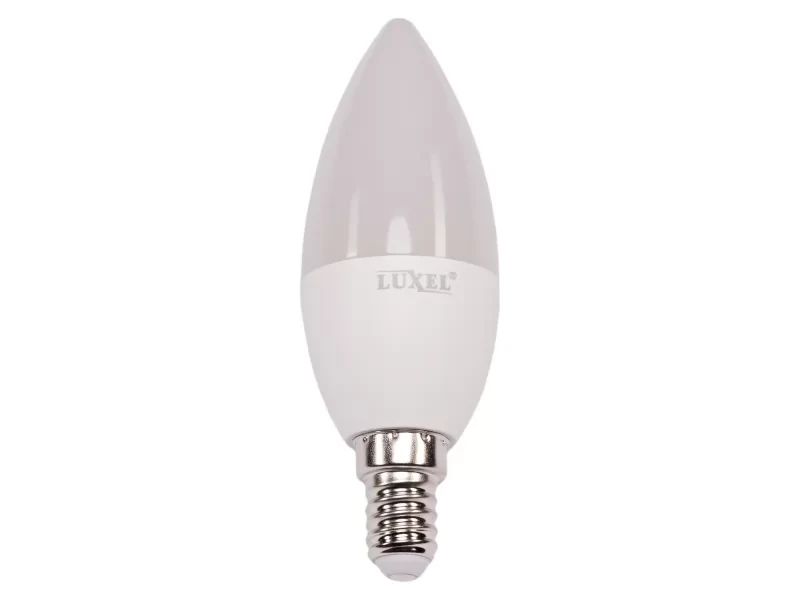 Світлодіодна лампа Luxel C35 7W 220V E14 (040-N 7W)