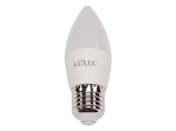 Світлодіодна лампа Luxel C35 4W 220V E27(ECO 043-NE 4W), фото 1
