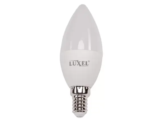 Світлодіодна лампа Luxel C35 4W 220V E14 (ECO 044-NE 4W), фото 1