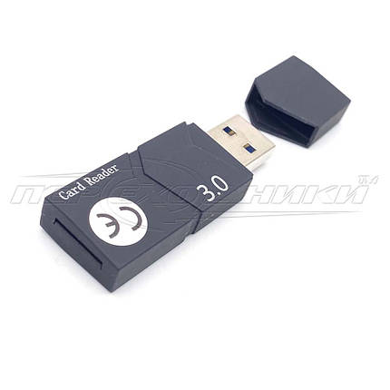 Картридер USB 3.0 microSD Card Reader, фото 1