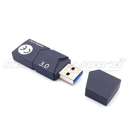 Картридер USB 3.0 microSD Card Reader, фото 2