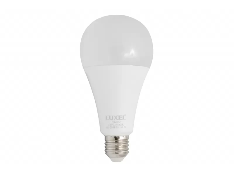 Светодиодная лампа Luxel A80 20W 220V E27 (066-C 20W)