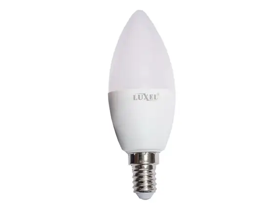 Світлодіодна лампа Luxel C35 10W 220V E14(ECO 048-NE 10W), фото 1