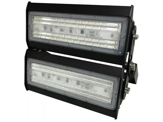 Світлодіодний секційний прожектор Luxel 305х290х65мм 220-240V 100W IP65 (LED-LX-100C), фото 1