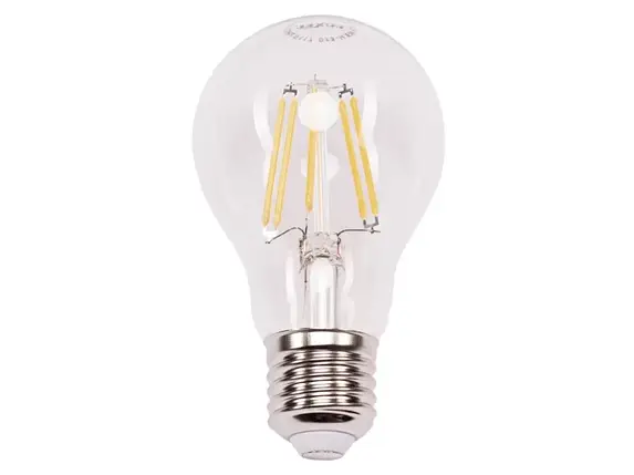 Філаментна світлодіодна лампа Luxel 072-H A60 (filament) 8W E27 2700K 880 lm (072-H 8W), фото 1