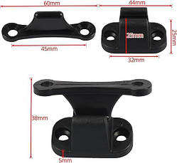 Фіксатор дверей HP-trailer у зборі чорний NC100, фото 3