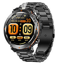 UWatch Розумний смарт годинник Smart Avation Pro Steel, 2 ремешка, фото 2