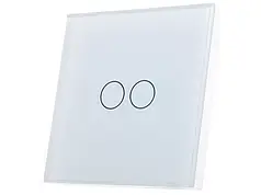 WIFI Вимикач подвійний Luxel SM-02
