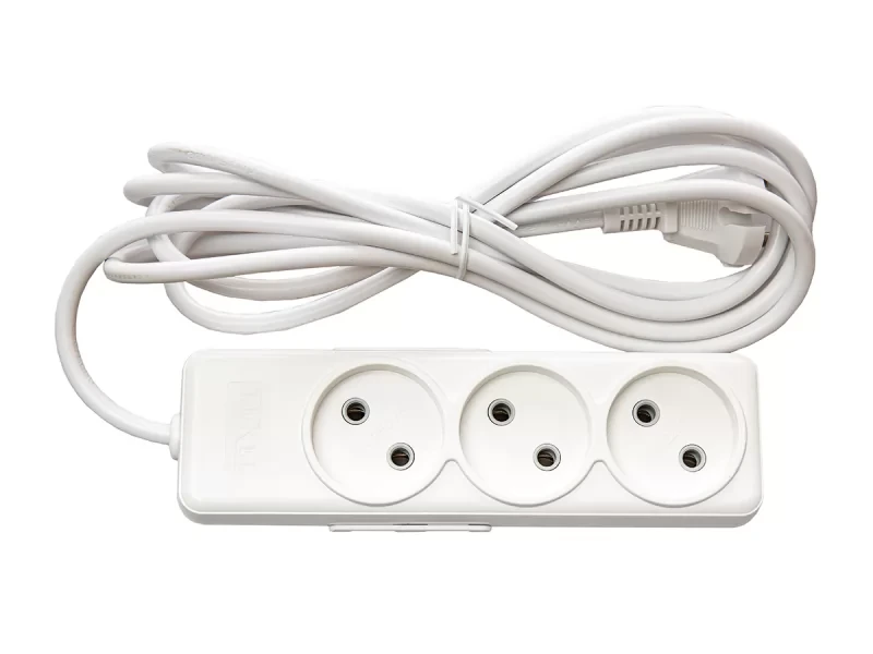 Мережевий подовжувач Luxel AURA 3 розетки 3М (7323A)