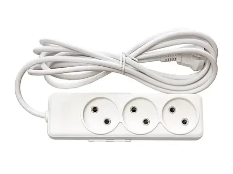 Мережевий подовжувач Luxel AURA 3 розетки 3М (7323A), фото 1