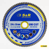 Пиляльний диск універсальний S&R UniCut 254х30х80z K3/2