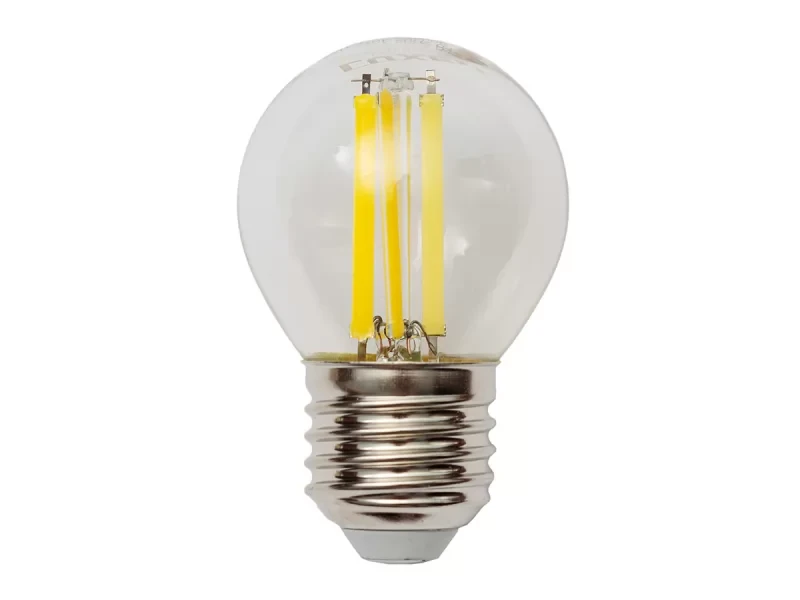 Філаментна світлодіодна лампа Luxel 076-H G45 (filament) 6W E27 2700K (076-H 6W)