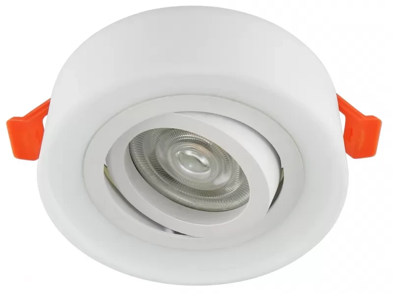 Акцентний світильник luxel GU5.3 IP20 білий (DLD-01W)