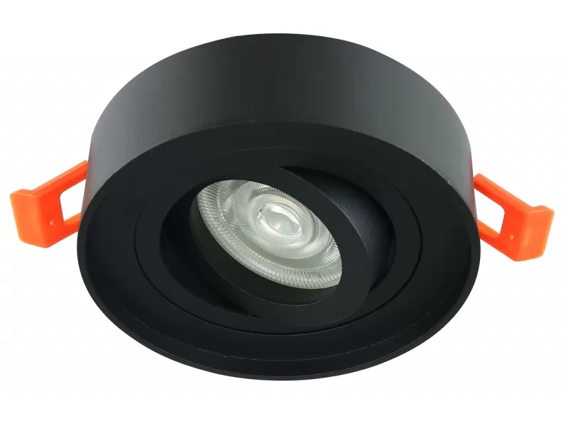 Акцентний світильник luxel GU5.3 IP20 чорний (DLD-01B)