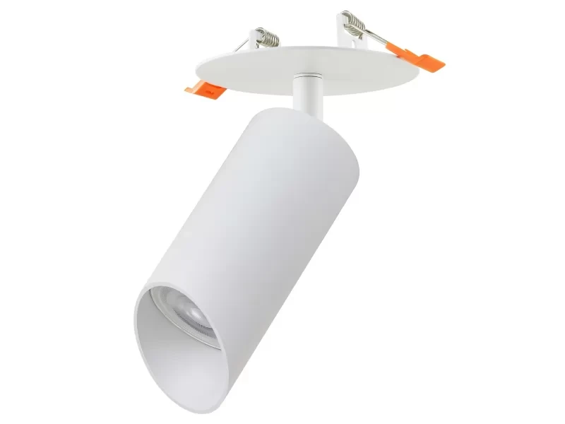 Акцентний світильник luxel GU10 IP20 білий (DLD-10W)