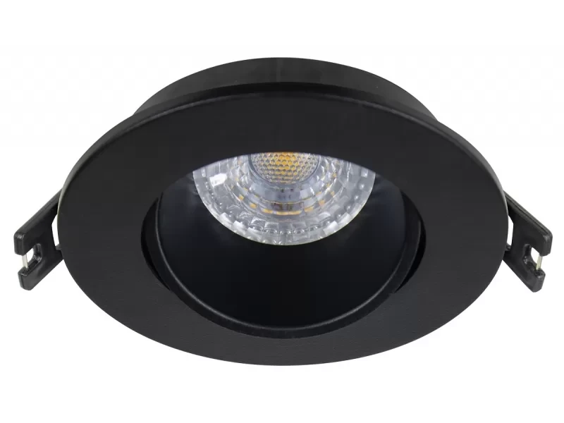 Точковий світильник luxel GU5.3 IP20 чорний (DP-01B)