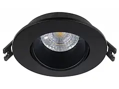Точковий світильник luxel GU5.3 IP20 чорний (DP-01B)