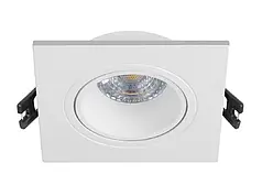 Точковий світильник luxel GU5.3 IP20 білий (DP-02W)