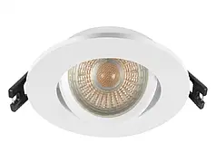 Точковий світильник luxel GU5.3 IP20 білий (DP-06W)