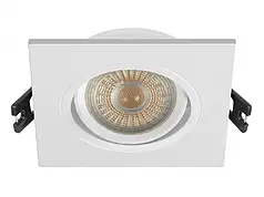 Точковий світильник luxel GU5.3 IP20 білий (DP-07W)