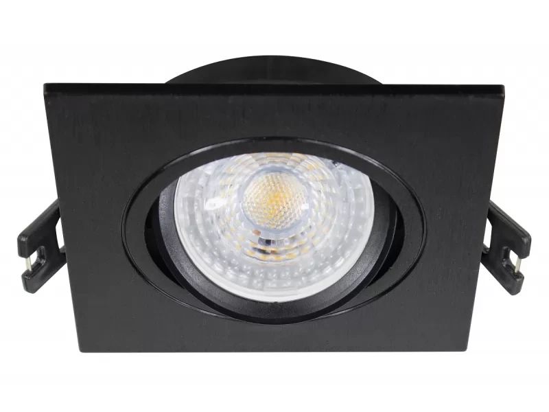 Точковий світильник luxel GU5.3 IP20 чорний (DP-07B)