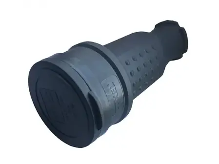 Розетка силова Luxel каучукова 32A 400В IP44 (1136), фото 3