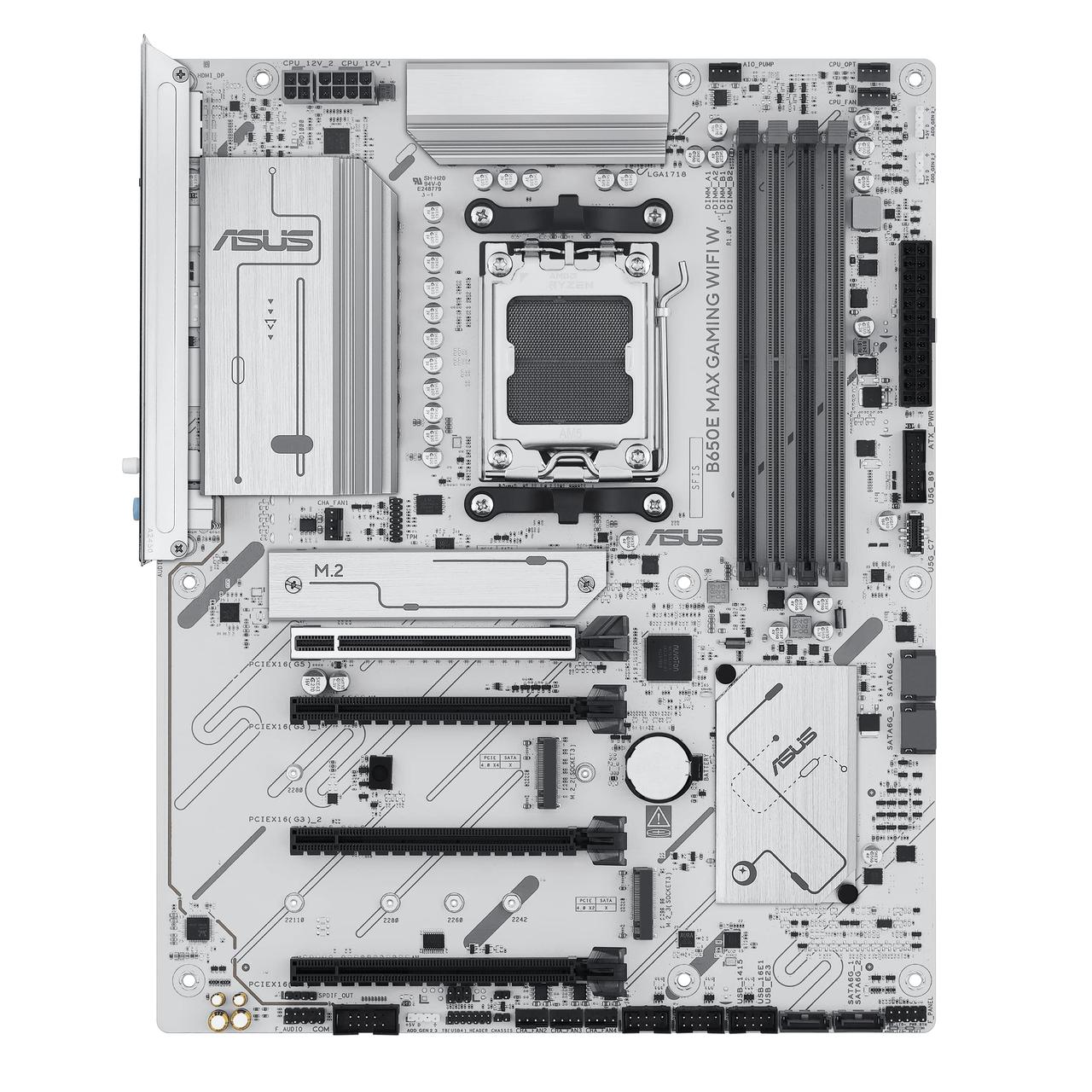 ASUS Материнcька плата B650E MAX GAMING WIFI W sAM5 B650 4xDDR5 M.2 HDMI DP WiFi BT ATX