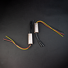 Ангельські очі BMW (F25) CRYSTAL W+Y (Білий+Жовтий), фото 3