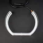 Ангельські очі BMW (F25) CRYSTAL W+Y (Білий+Жовтий), фото 5