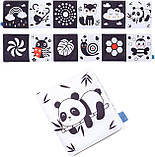 М'яка чорно-біла книжка розкладка від Obetty, фото 3