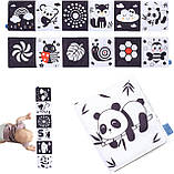 М'яка чорно-біла книжка розкладка від Obetty, фото 4