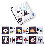 М'яка чорно-біла книжка розкладка від Obetty, фото 2