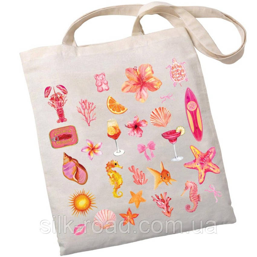 Екошопер BookOpt BK4104 Beach Vibes бежевий