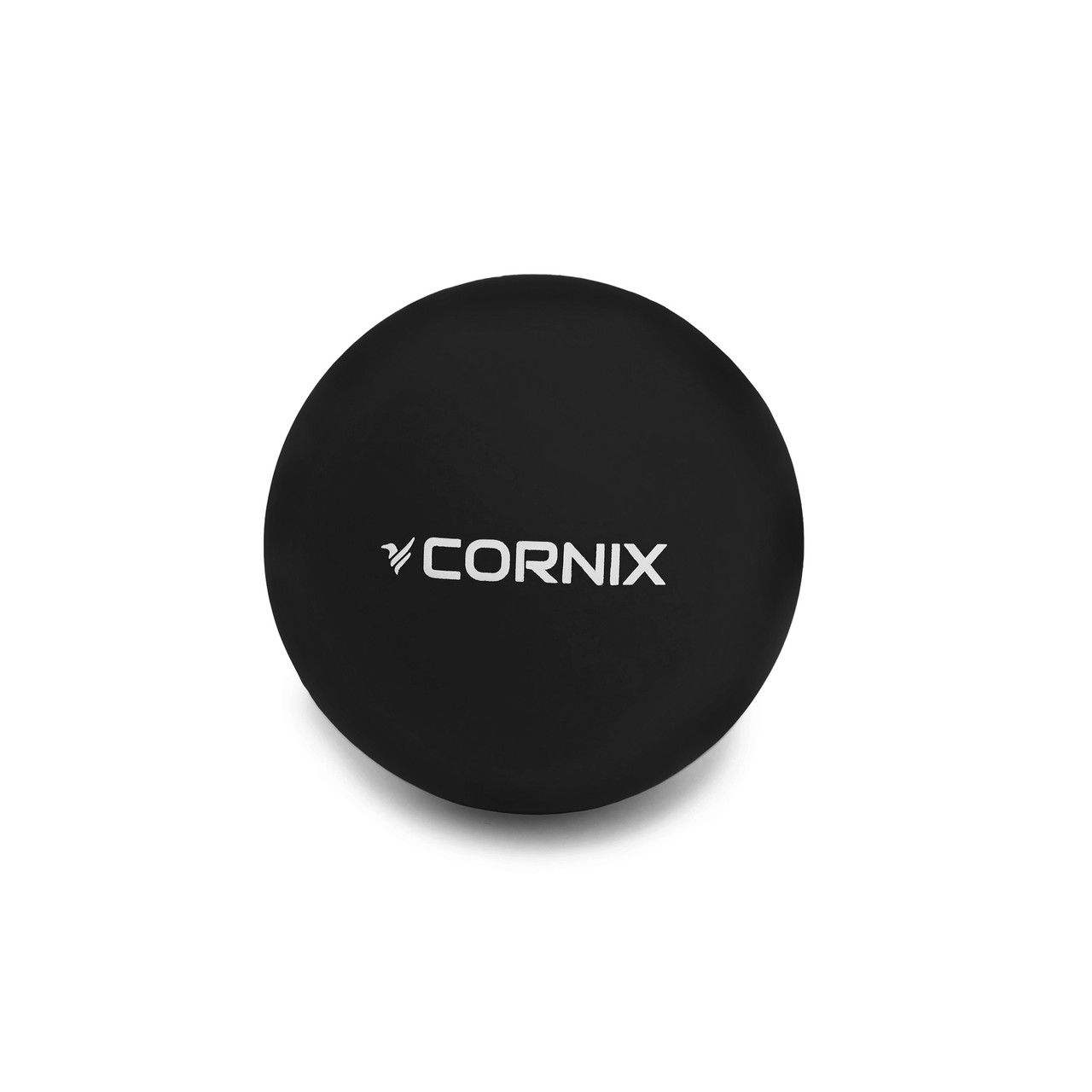 Масажний м'яч Cornix Lacrosse Ball 6.3 см XR-0118 Black, фото 1