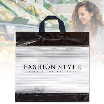 Пакет поліетиленовий 37х38 см із ручками Grand Premium Fashion style Упаковка 50 штук