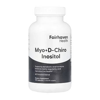 Myo + D-Chiro Inositol - 120 caps