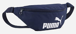 Сумка на пояс Puma PHASE Waist Bag 2L синій Уні 31.5х9х15.5 см