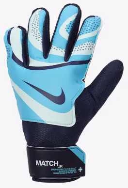 Воротарські рукавиці Nike NK GK MATCH JR - HO23 бірюзовий, чорний Діт 7 (19,6 см), фото 1