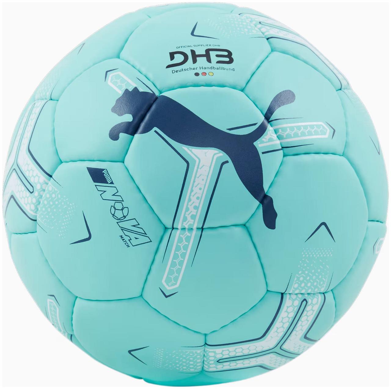 М'яч гандбольний Puma NOVA Match зелений Уні 3, фото 1