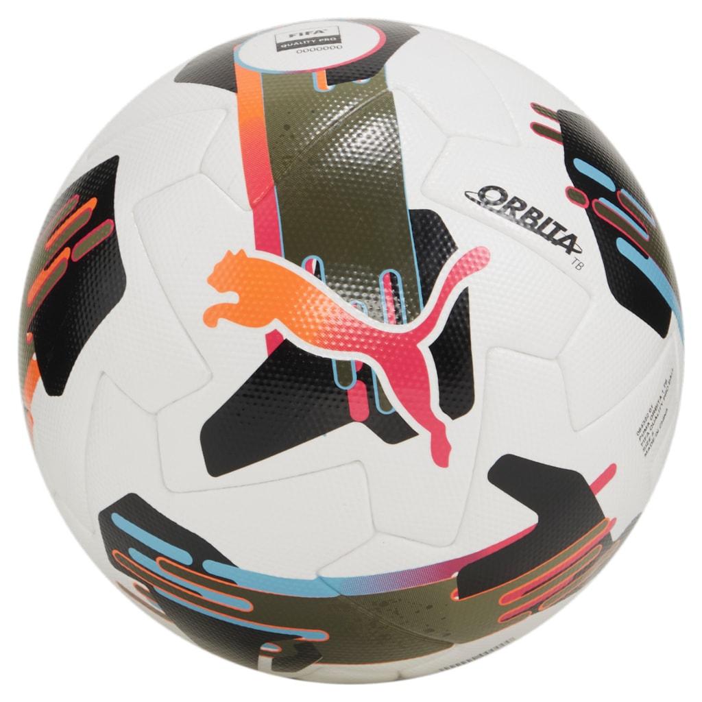 М'яч футбольний Puma Orbita 1 TB (FIFA Quality Pro) білий, чорний, коричневий Уні 5, фото 1