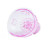 Вібратор у вигляді чаш для сосків BeYourLover з ротацією, рожевий, фото 5