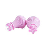 Вібратор у вигляді чаш для сосків BeYourLover з ротацією, рожевий, фото 6