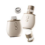 Стимулятор у вигляді парфумів BeYourLover Aromia з вакуумом та мікрострумами, кремовий, фото 6