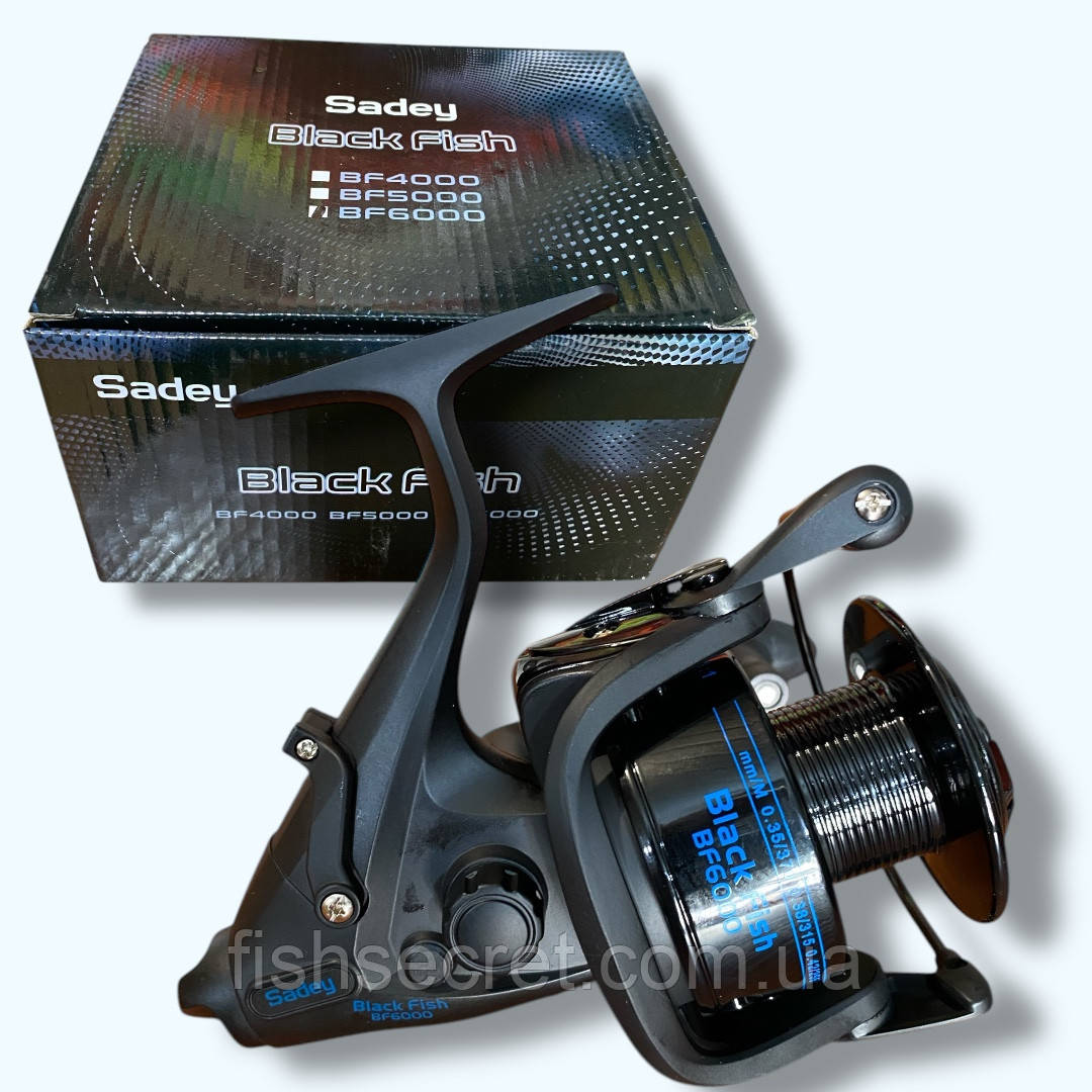 Котушка коропова Sadey Black Fish 6+1 4000