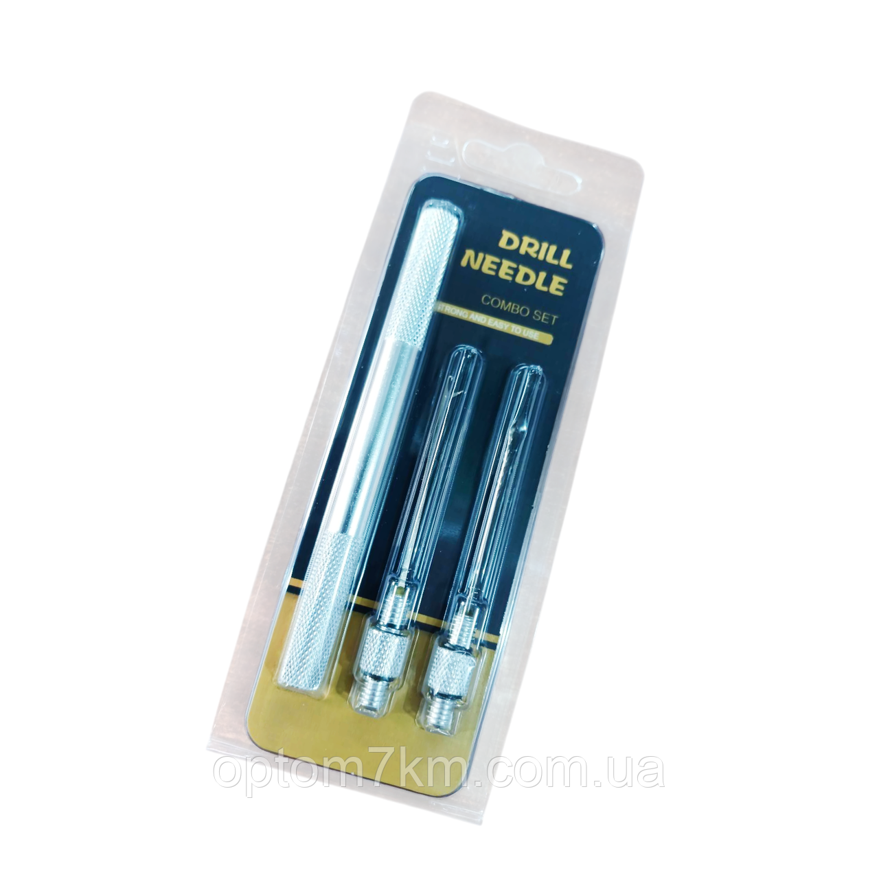 Набір голки + свердло для бойлів мет., фото 1