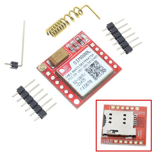 GSM GPRS модуль стільникового зв'язку, дистанційного керування SIM800L (002900), фото 1
