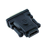 DVI-I 24+5 — HDMI адаптер перехідник позолочений (003708), фото 2