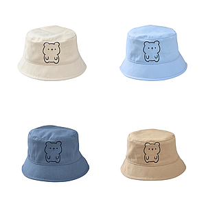 Дитяча панама з ведмедиком котонова 50 см бавовняна для малюка 2 3 роки літня