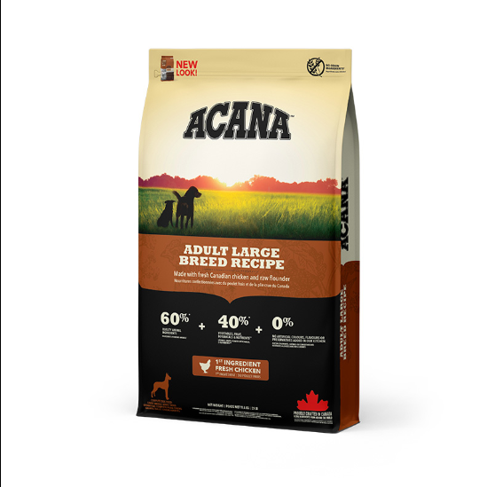 Сухий корм Acana Adult Large Breed для дорослих собак великих порід курча та індичка11,4 кг