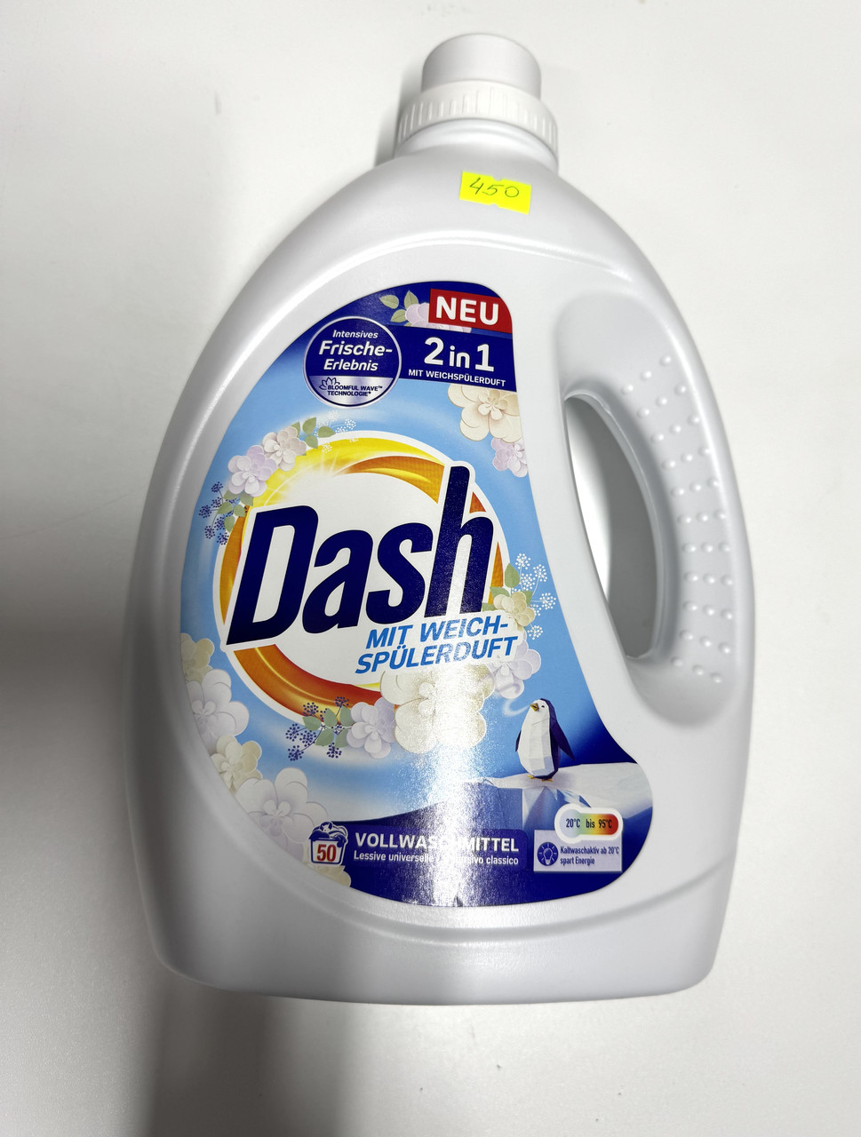 Універсальний гель для прання Dash VollWaschmittel 2 in 1 50 WA - 2,25 L